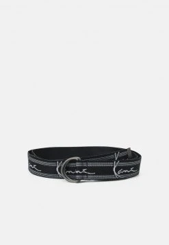 Karl Kani SIGNATURE BELT - Gürtel - Black, Unisex