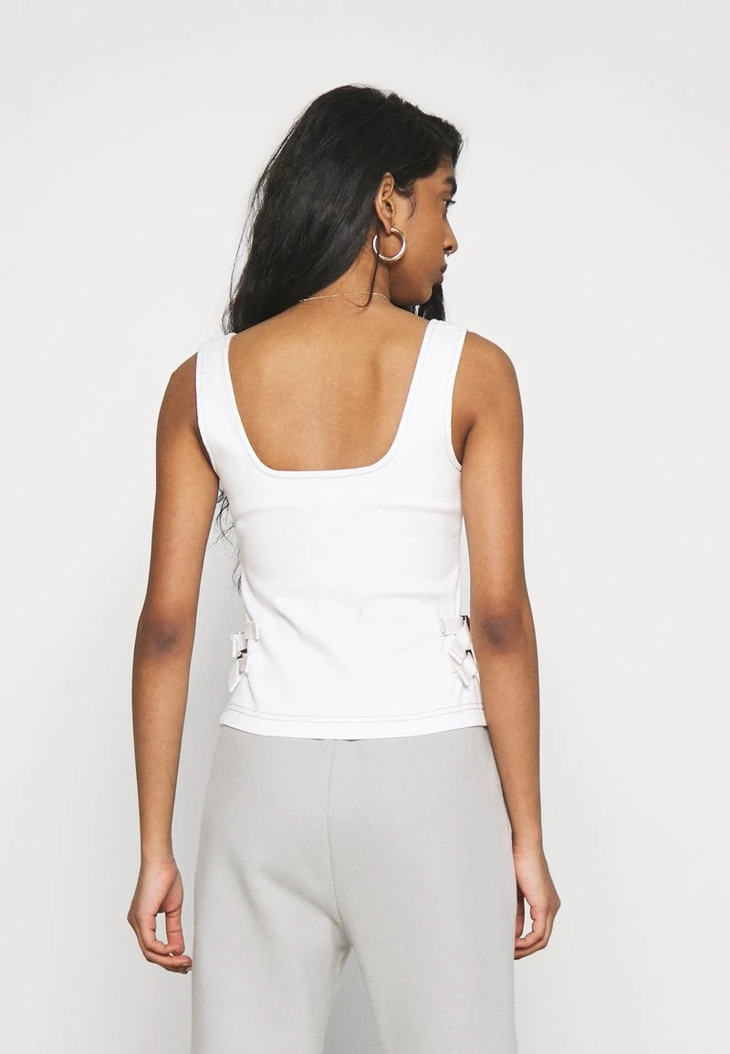 Top - white Karl Kani Top - White, Damen -Outlet KARL KANI Store 60fa9e71219449f5af84eb2ee209d465