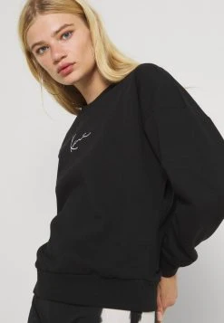 Karl Kani SMALL SIGNATURE CREW - Sweatshirt - Black, Damen -Outlet KARL KANI Store 62f7c00206b84962995a9c4fa81c2bf9