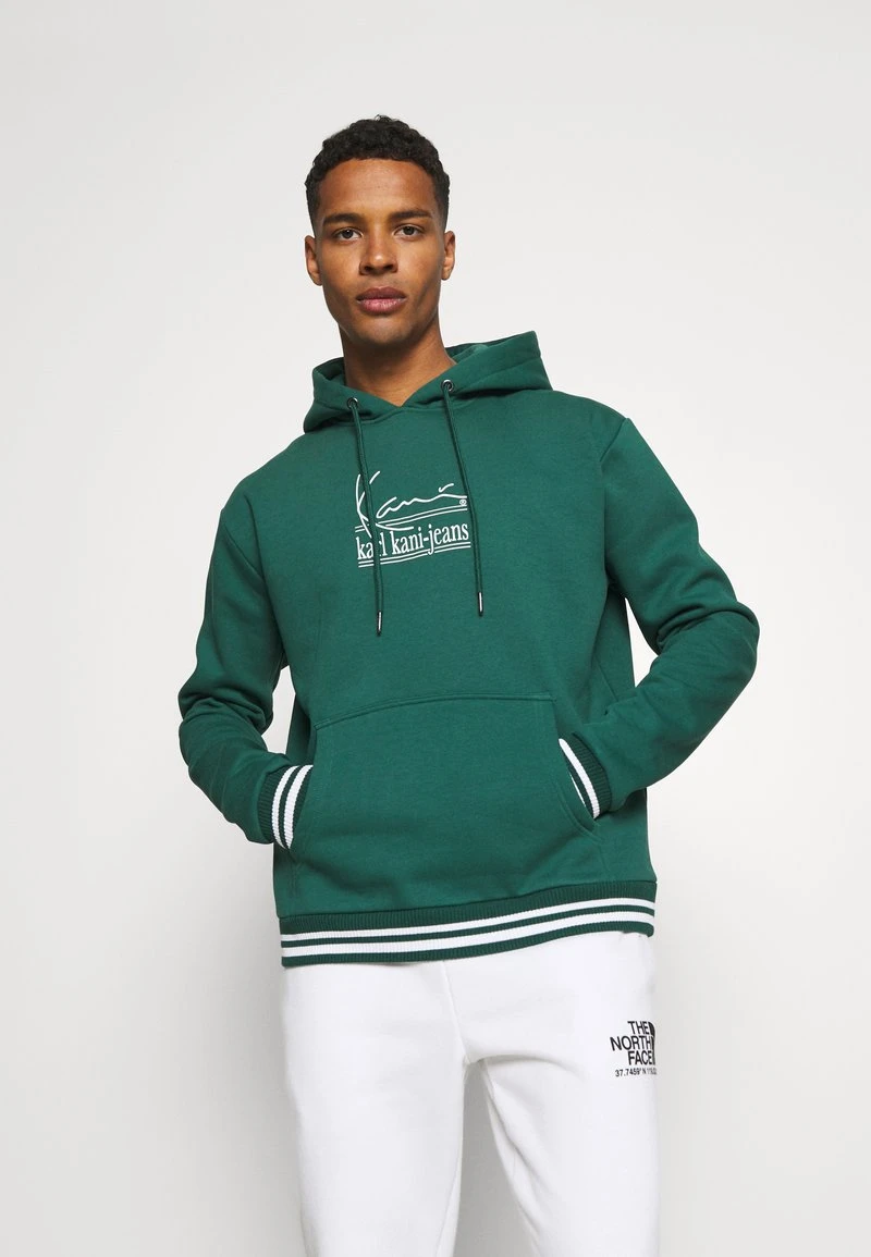 Karl Kani SIGNATURE HOODIE - Sweatshirt - Green, Herren 3 Karl Kani SIGNATURE HOODIE - Sweatshirt - Green, Herren