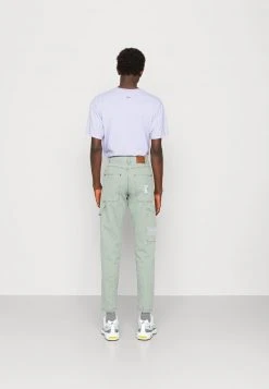 Karl Kani PANTS UNISEX - Jeans Tapered Fit - Dark Mint 9 Karl Kani PANTS UNISEX - Jeans Tapered Fit - Dark Mint -Outlet KARL KANI Store 64bbdff36c5d4d8a9ad23d50663871e3