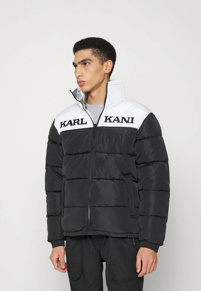Karl Kani RETRO REVERSIBLE BLOCK PUFFER JACKET UNISEX - Übergangsjacke - Black 3 Karl Kani RETRO REVERSIBLE BLOCK PUFFER JACKET UNISEX - Übergangsjacke - Black