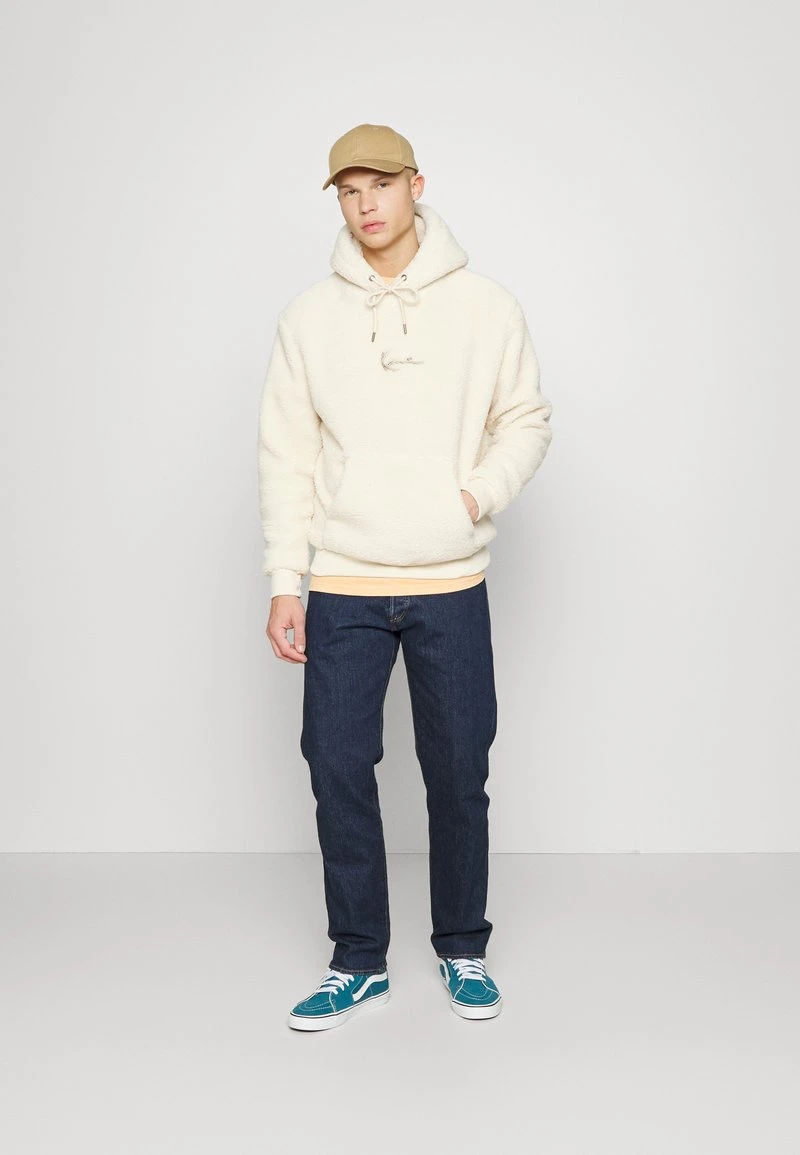 SIGNATURE HOODIE UNISEX - Sweatshirt - light sand Karl Kani SIGNATURE HOODIE UNISEX - Sweatshirt - Light Sand -Outlet KARL KANI Store 6598bdfadbf440cd8e8466c34158445b