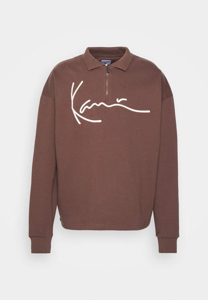 Karl Kani SIGNATURE TROYER UNISEX - Sweatshirt - Brown 6 Karl Kani SIGNATURE TROYER UNISEX - Sweatshirt - Brown – Bild 4