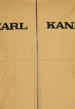 Karl Kani RETRO HOODED JACKET UNISEX - Kunstlederjacke - Sand -Outlet KARL KANI Store 6629175bcc5c4903baf28a24dea6d303