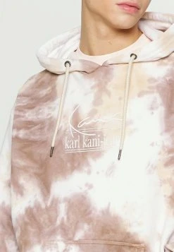Karl Kani SIGNATURE HOODIE UNISEX - Sweatshirt - Brown -Outlet KARL KANI Store 681aa256e1804709afa8afca03f8322d