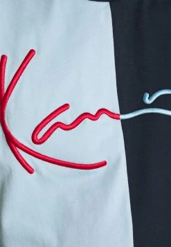 Karl Kani SIGNATURE BLOCK TEE UNISEX - T-Shirt Print - Navy -Outlet KARL KANI Store 6831a55c44c0457c8edcbf85638504d8