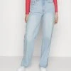 Karl Kani SLIT - Jeans Relaxed Fit - Light Blue, Damen 2 Karl Kani SLIT - Jeans Relaxed Fit - Light Blue, Damen -Outlet KARL KANI Store 6860669f90684b9dbb38735a80221ff0