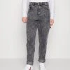 Karl Kani RETRO MOON PANTS - Jeans Relaxed Fit - Dark Grey, Herren -Outlet KARL KANI Store 68643a9b58864e41adeb41628fe5406f