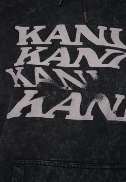 Karl Kani BLURRY RETRO LOGO HEAVY WASHED HOODIE - Sweatshirt - Anthracite, Damen -Outlet KARL KANI Store 687b6ba1ed0c44c59e55d4115c28d5f8