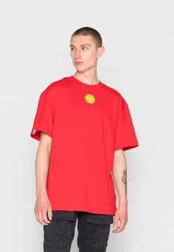 KARL KANI X SMILEY® SMALL SIGNATURE TEE UNISEX - T-Shirt Basic - Red