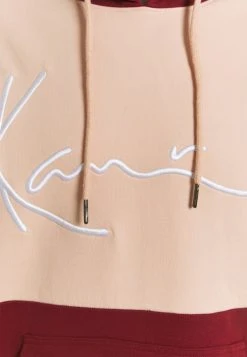 Karl Kani SIGNATURE BLOCK HOODIE UNISEX - Sweatshirt - Rose -Outlet KARL KANI Store 68fa83bc77fc4d56a5e74ca281b3ef5a