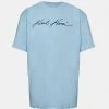 Karl Kani AUTOGRAPH TEE UNISEX - T-Shirt Basic - Light Blue 1 Karl Kani AUTOGRAPH TEE UNISEX - T-Shirt Basic - Light Blue -Outlet KARL KANI Store 693e5844e6ec45a3969586a2486714c1