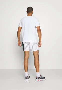 Karl Kani RETRO BLOCK PINSTRIPE - Shorts - White, Herren -Outlet KARL KANI Store 69be59b9459f4329bdd0d7f2b6cea3b0