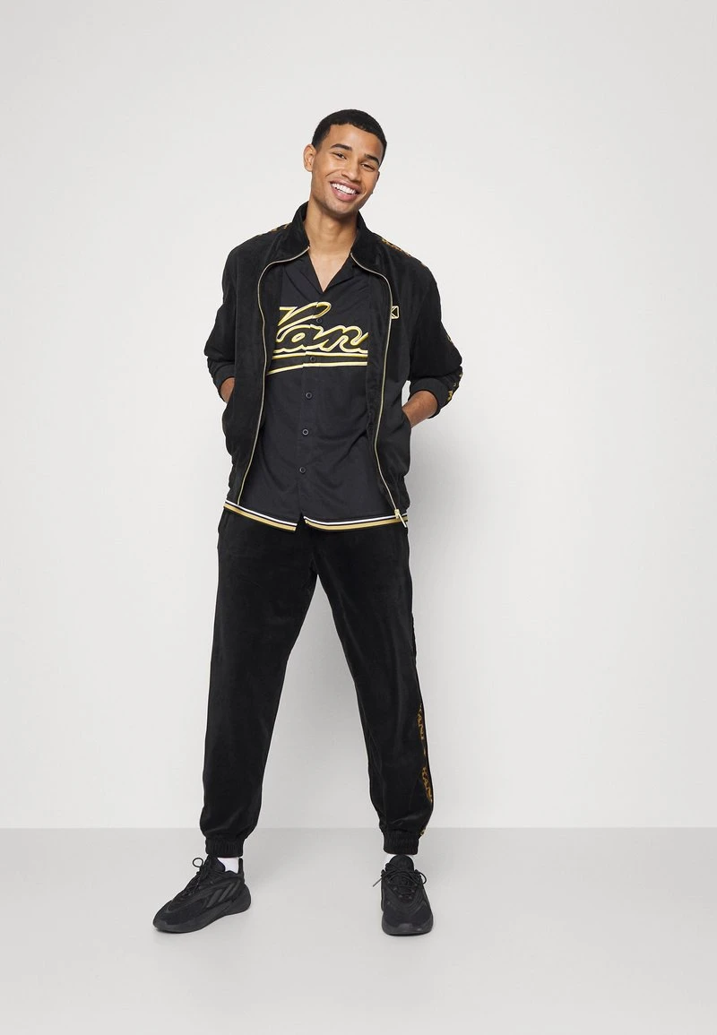 Karl Kani VARSITY BASEBALL - Hemd - Black, Herren 4 Karl Kani VARSITY BASEBALL - Hemd - Black, Herren – Bild 2