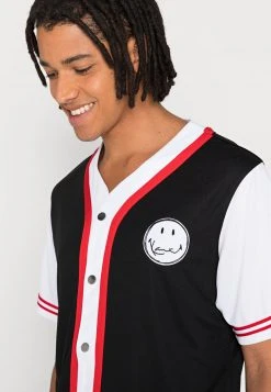 KARL KANI X SMILEY® OG SCRIBBLE BASEBALL SHIRT - Hemd - Black, Herren -Outlet KARL KANI Store 6c0a1dcd6c3946eca26dd944f2972ed1