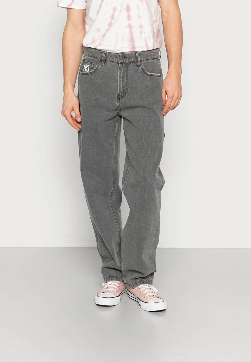 Karl Kani RETRO BAGGY WORKWEAR - Jeans Relaxed Fit - Light Grey, Herren 3 Karl Kani RETRO BAGGY WORKWEAR - Jeans Relaxed Fit - Light Grey, Herren