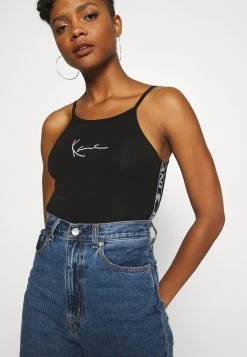 Karl Kani TAPE SMALL SIGNATURE - Top - Black, Damen 11 Karl Kani TAPE SMALL SIGNATURE - Top - Black, Damen -Outlet KARL KANI Store 6d676f62b20f411d82f2d66718a3757b