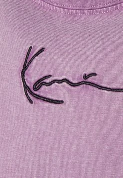 Karl Kani SMALL SIGANTURE WASHED TEE UNISEX - T-Shirt Print - Violet -Outlet KARL KANI Store 6e417b2291a8450187f72af969bf6895