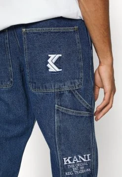 Karl Kani BAGGY PANTS - Jeans Relaxed Fit - Mid Blue, Herren -Outlet KARL KANI Store 6ecefa5f3e0045829a694bf9de8475d3