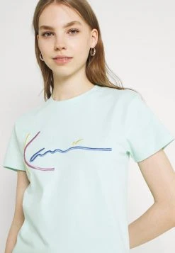 Karl Kani SIGNATURE TEE - T-Shirt Print - Mint, Damen 5 Karl Kani SIGNATURE TEE - T-Shirt Print - Mint, Damen -Outlet KARL KANI Store 6f7ac443d29c4036aabc05f783df62e2