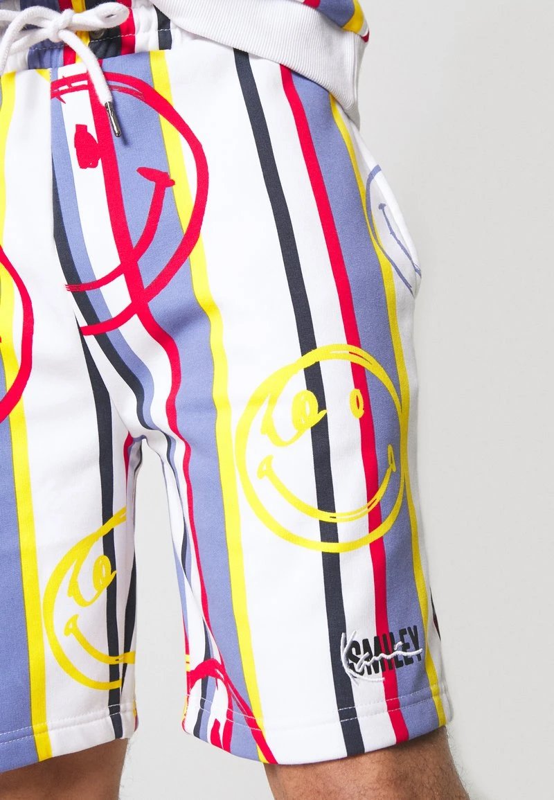 KARL KANI X SMILEY® SIGNATURE STRIPE UNISEX - Shorts - multicolor KARL KANI X SMILEY® SIGNATURE STRIPE UNISEX - Shorts - Multicolor -Outlet KARL KANI Store 6f8ded46208c4bfa803d0515c587e90f