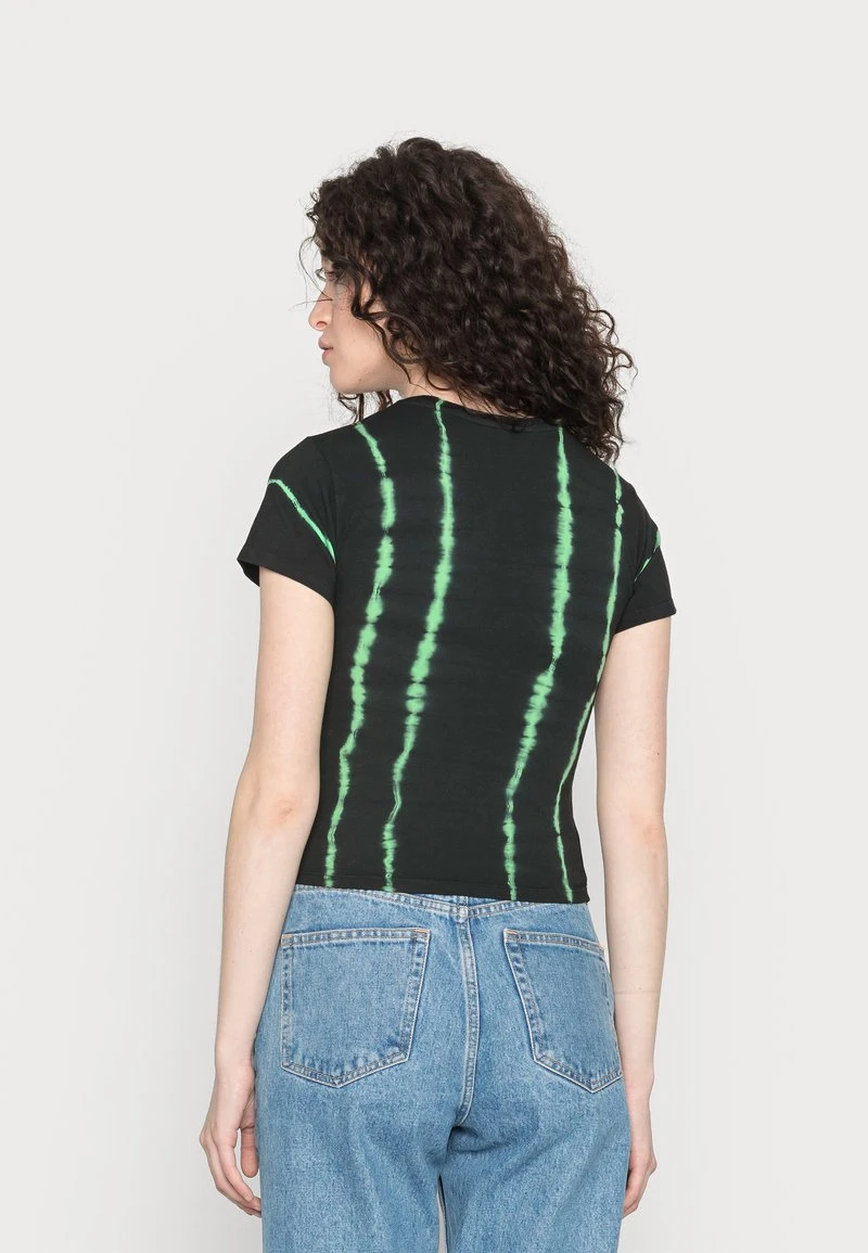 Karl Kani SMALL SIGNATURE TIE DYE SHORT TEE - T-Shirt Print - Black, Damen 5 Karl Kani SMALL SIGNATURE TIE DYE SHORT TEE - T-Shirt Print - Black, Damen – Bild 3