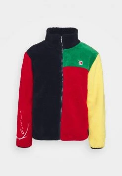 Karl Kani SIGNATURE BLOCK TEDDY JACKET UNISEX - Fleecejacke - Navy 12 Karl Kani SIGNATURE BLOCK TEDDY JACKET UNISEX - Fleecejacke - Navy -Outlet KARL KANI Store 74ca261b28e34a8186b26916cc26499a