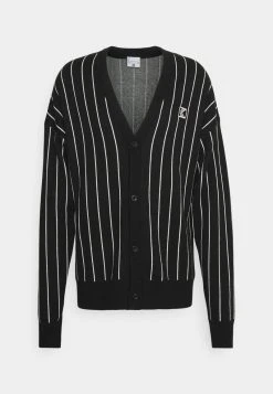 Karl Kani PINSTRIPE CARDIGAN - Strickjacke - Cream, Unisex -Outlet KARL KANI Store 75f7268ad40741b28b2b84943820c50a