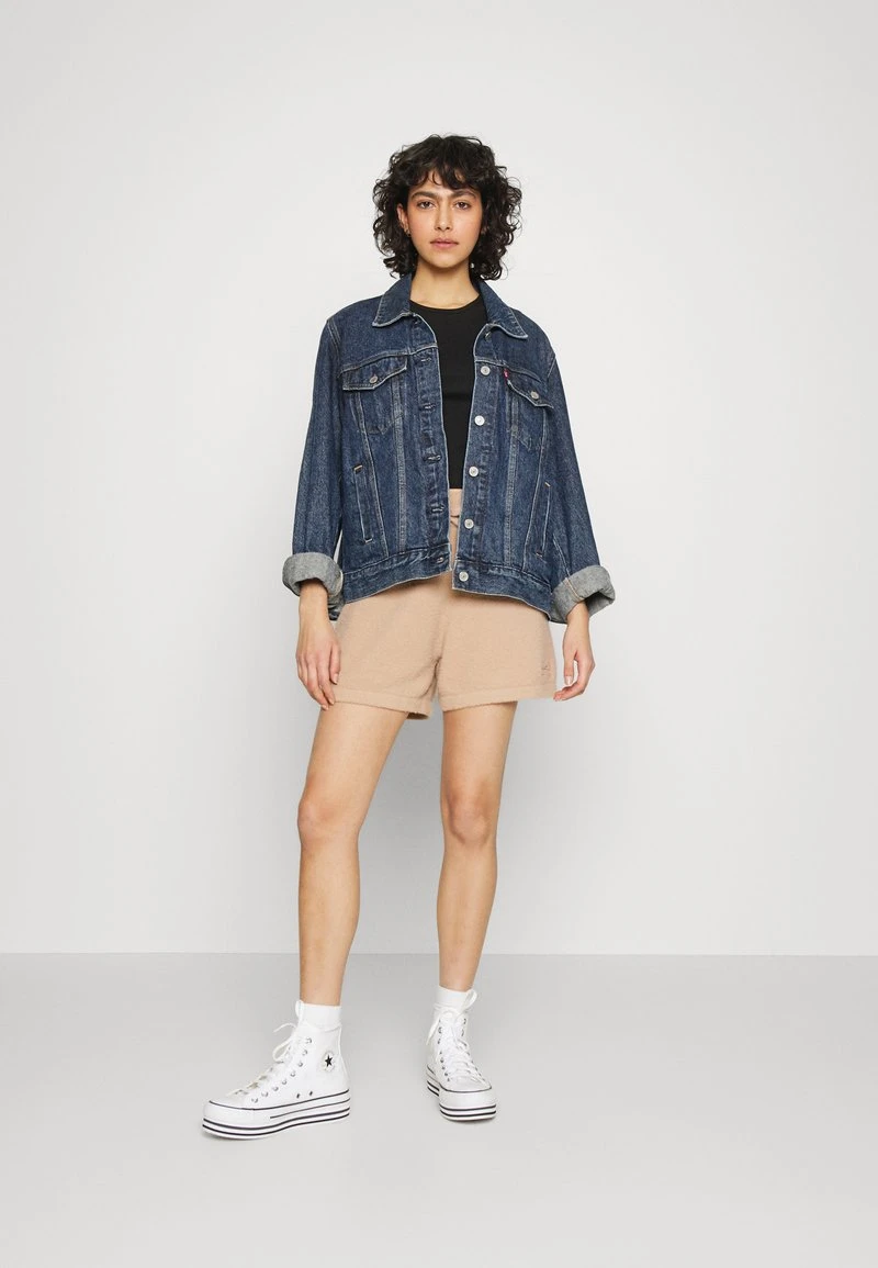 SMALL SIGNATURE - Shorts - taupe Karl Kani SMALL SIGNATURE - Shorts - Taupe, Damen -Outlet KARL KANI Store 75f8c9886d064fd08fa01ee1728897a4