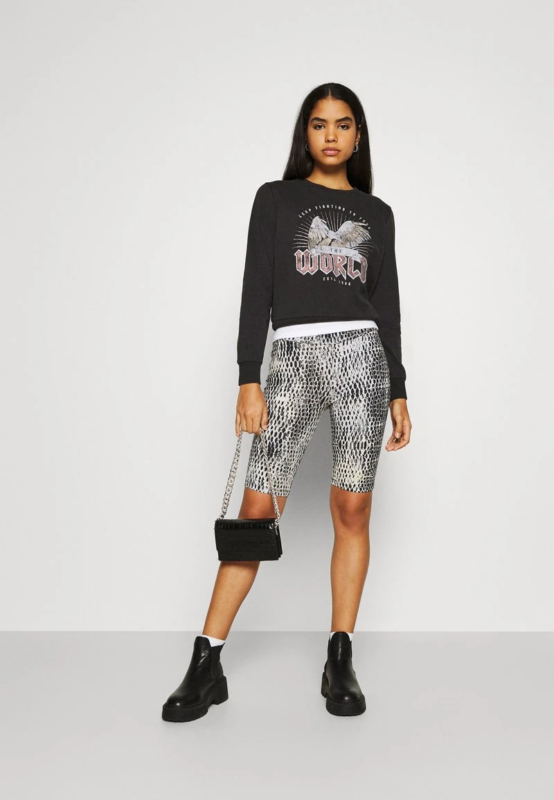 Karl Kani SMALL SIGNATURE SNAKE CYCLING - Shorts - White, Damen 4 Karl Kani SMALL SIGNATURE SNAKE CYCLING - Shorts - White, Damen – Bild 2