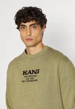 Karl Kani RETRO WASHED CREW UNISEX - Sweatshirt - Dark Green 11 Karl Kani RETRO WASHED CREW UNISEX - Sweatshirt - Dark Green -Outlet KARL KANI Store 762ff9f348254645a39b80f9d13bb410