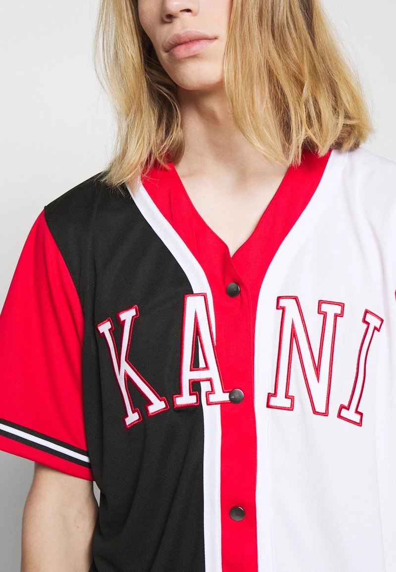 COLLEGE BLOCK BASEBALL SHIRT - Hemd - black Karl Kani COLLEGE BLOCK BASEBALL SHIRT - Hemd - Black, Herren -Outlet KARL KANI Store 76a8f2f996894e2c989ddc6d4a68d04c