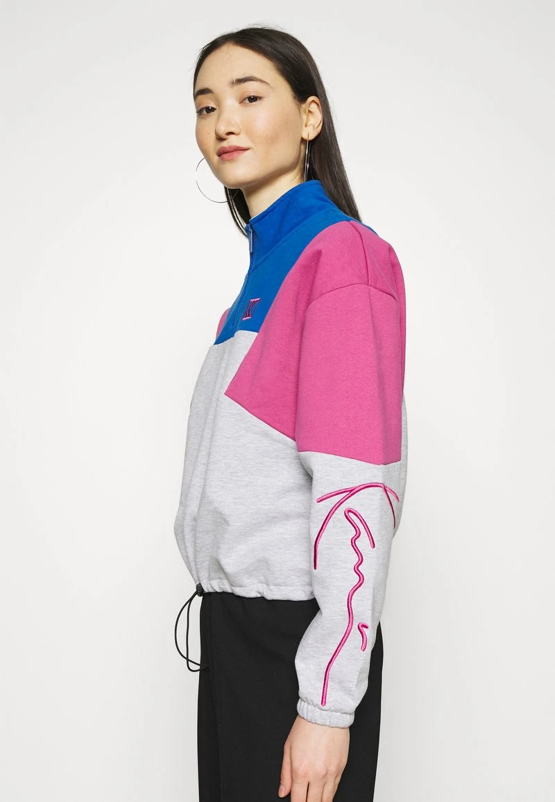 Karl Kani SIGNATURE BLOCK TROYER - Sweatshirt - Grey, Damen 6 Karl Kani SIGNATURE BLOCK TROYER - Sweatshirt - Grey, Damen – Bild 4