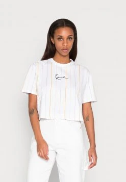 Karl Kani SMALL SIGNATURE CROP TEE - T-Shirt Print - Multicolor, Damen