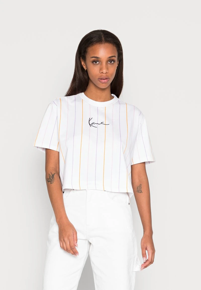 SMALL SIGNATURE CROP TEE - T-Shirt print - multicolor Karl Kani SMALL SIGNATURE CROP TEE - T-Shirt Print - Multicolor, Damen -Outlet KARL KANI Store 7797312575a2439fa8098a4c4fcab5f7