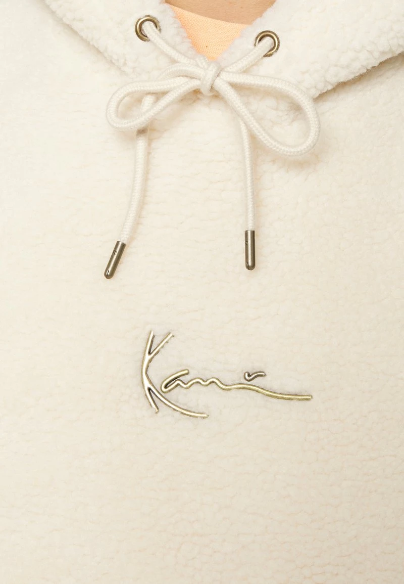 SIGNATURE HOODIE UNISEX - Sweatshirt - light sand Karl Kani SIGNATURE HOODIE UNISEX - Sweatshirt - Light Sand -Outlet KARL KANI Store 77ba562c6da64170ab5e44617d7b8c49
