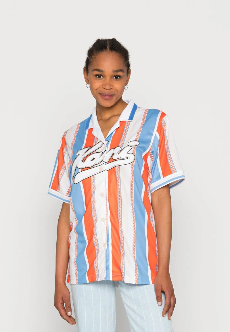 Karl Kani VARSITY STRIPE BASEBALL - Bluse - Multicolor, Damen 3 Karl Kani VARSITY STRIPE BASEBALL - Bluse - Multicolor, Damen