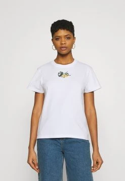 Karl Kani SMALL SIGNATURE TEE - T-Shirt Print - White, Damen