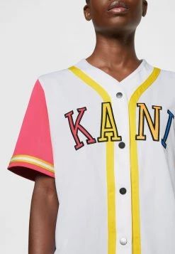Karl Kani COLLEGE BLOCK BASEBALL - T-Shirt Print - White, Damen -Outlet KARL KANI Store 7c09a2f2c72748e28b28b8a4df6a5ca9