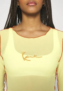 Karl Kani SMALL SIGNATURE - Langarmshirt - Lime, Damen 14 Karl Kani SMALL SIGNATURE - Langarmshirt - Lime, Damen -Outlet KARL KANI Store 7d33f63900bc4d89b31590bebb8bf7f3