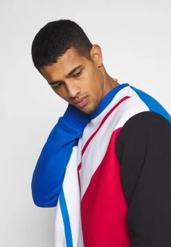 Karl Kani UNISEX BLOCK CREW - Sweatshirt - Blue -Outlet KARL KANI Store 7e9d50c2dc8747328251a9af27c065b7