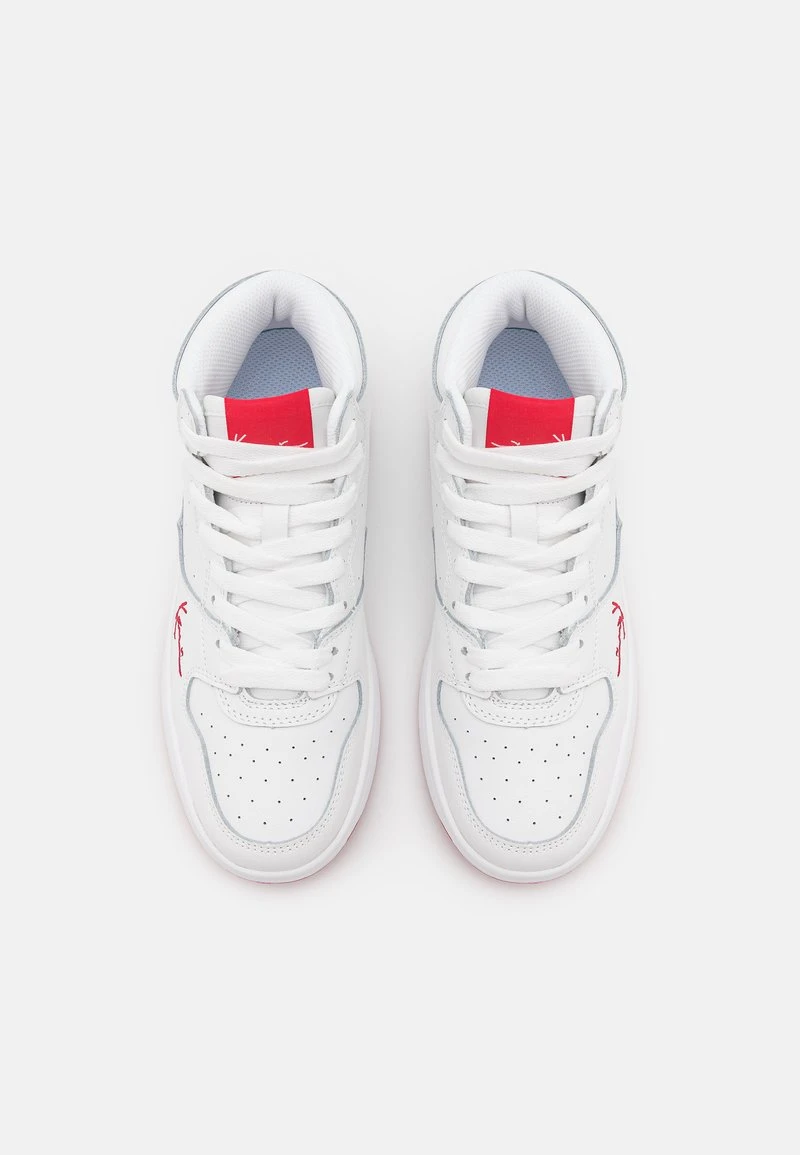 Karl Kani Sneaker High - White/red, Damen 8 Karl Kani Sneaker High - White/red, Damen – Bild 6