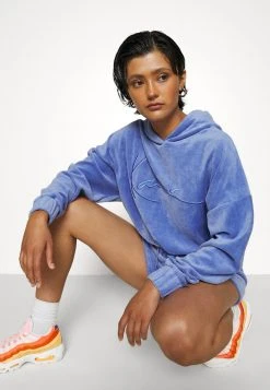 Karl Kani SIGNATURE CROP NICKI HOODIE - Sweatshirt - Blue, Damen -Outlet KARL KANI Store 7f96392e96354d5cbc22b4cfc50514b4