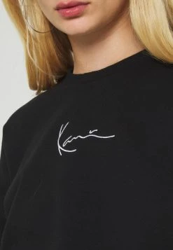 Karl Kani SMALL SIGNATURE CREW - Sweatshirt - Black, Damen -Outlet KARL KANI Store 7fb79762a06346cb8e5cc5ca5982fb72