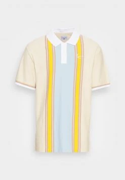 Karl Kani CHEST SIGNATURE STRIPE TEE UNISEX - Poloshirt - Cream 10 Karl Kani CHEST SIGNATURE STRIPE TEE UNISEX - Poloshirt - Cream -Outlet KARL KANI Store 80a576977440449b9fad0123b5dfbba8