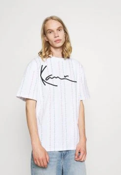 Karl Kani UNISEX SIGNATURE LOGO TEE - T-Shirt Print - White