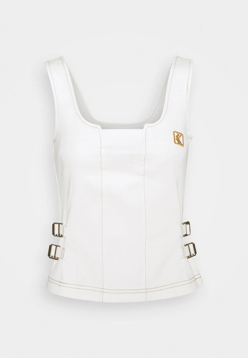 Top - white Karl Kani Top - White, Damen -Outlet KARL KANI Store 8235e967c7d249d2b778caceafa14700