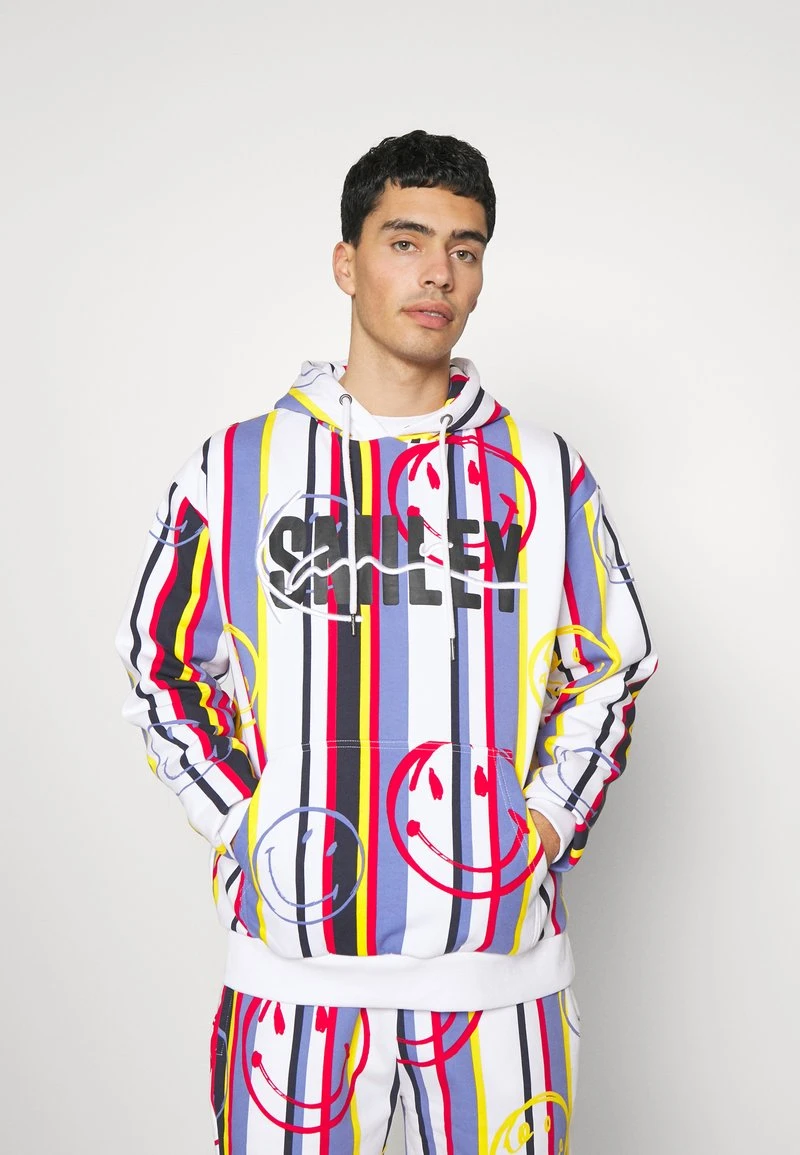 KARL KANI X SMILEY® SIGNATURE STRIPE HOODIE UNISEX - Kapuzenpullover - multicolor KARL KANI X SMILEY® SIGNATURE STRIPE HOODIE UNISEX - Kapuzenpullover - Multicolor -Outlet KARL KANI Store 825fcbbded1c4ce1a0540ee172b14797