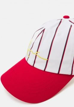 Karl Kani SIGNATURE PINSTRIPE UNISEX - Cap - White/red/light Blue -Outlet KARL KANI Store 82e1ae1951e94f5abec5d035225523e1